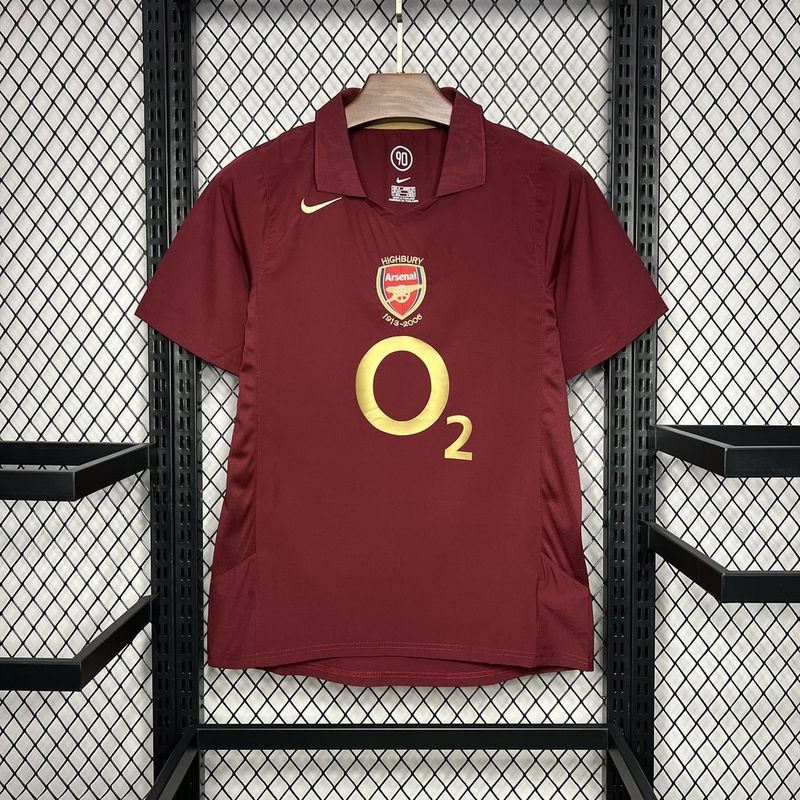 ARSENAL 05/06 HOME JERSEY - STADIUM VERSION 2