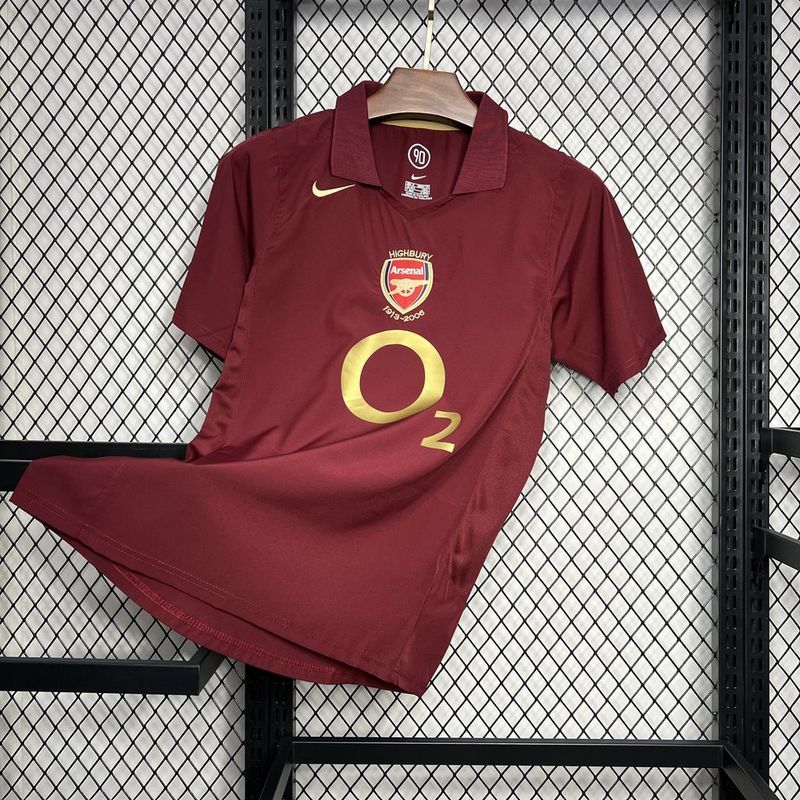 ARSENAL 05/06 HOME JERSEY - STADIUM VERSION