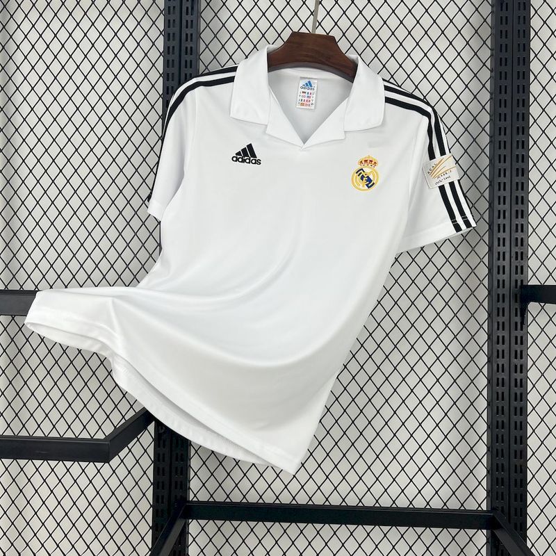 REAL MADRID 01/02 HOME JERSEY - STADIUM VERSION