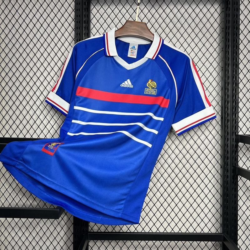 FRANCE 1998 HOME JERSEY - STADIUM VERSION
