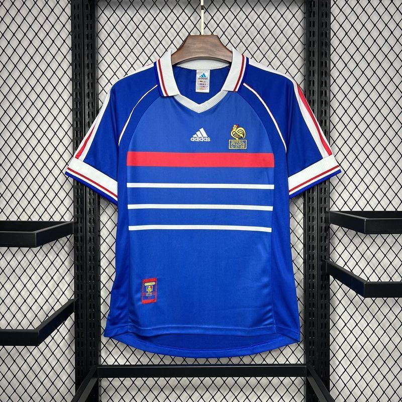 FRANCE 1998 HOME JERSEY - STADIUM VERSION  3