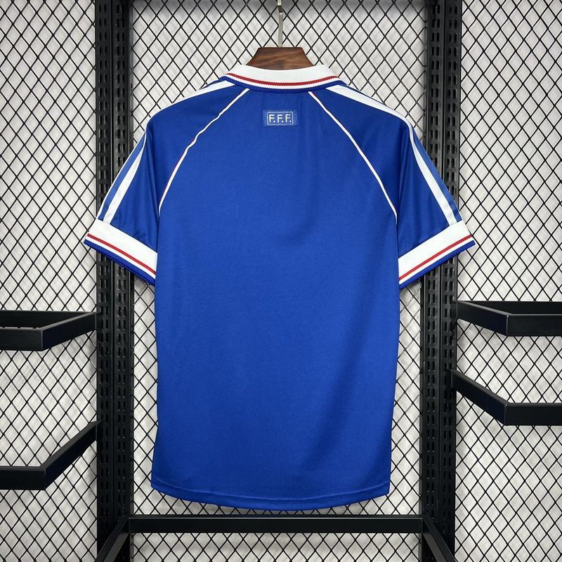 FRANCE 1998 HOME JERSEY - STADIUM VERSION  4
