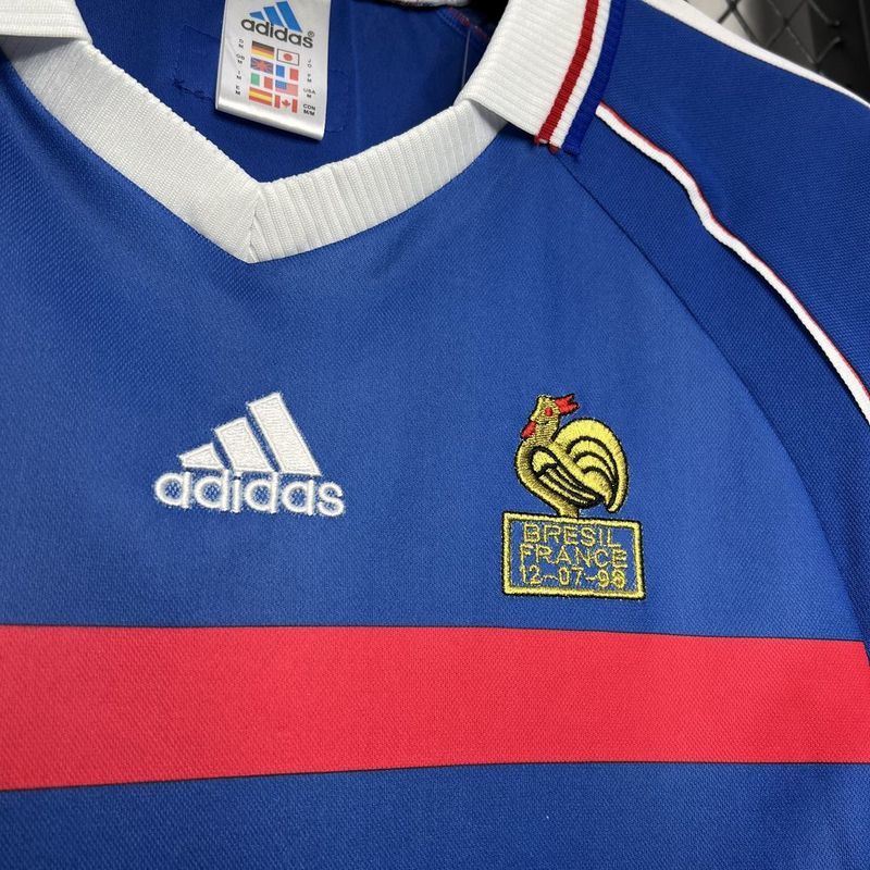 FRANCE 1998 HOME JERSEY - STADIUM VERSION  5