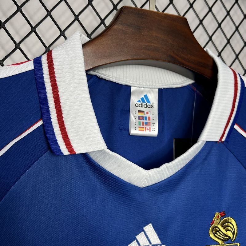 FRANCE 1998 HOME JERSEY - STADIUM VERSION  7