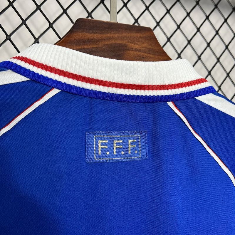 FRANCE 1998 HOME JERSEY - STADIUM VERSION  8