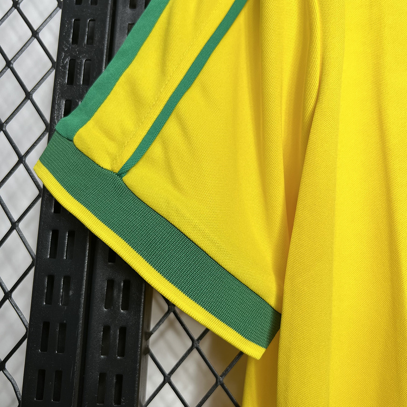 BRAZIL 1998 HOME JERSEY - STADIUM VERSION  2