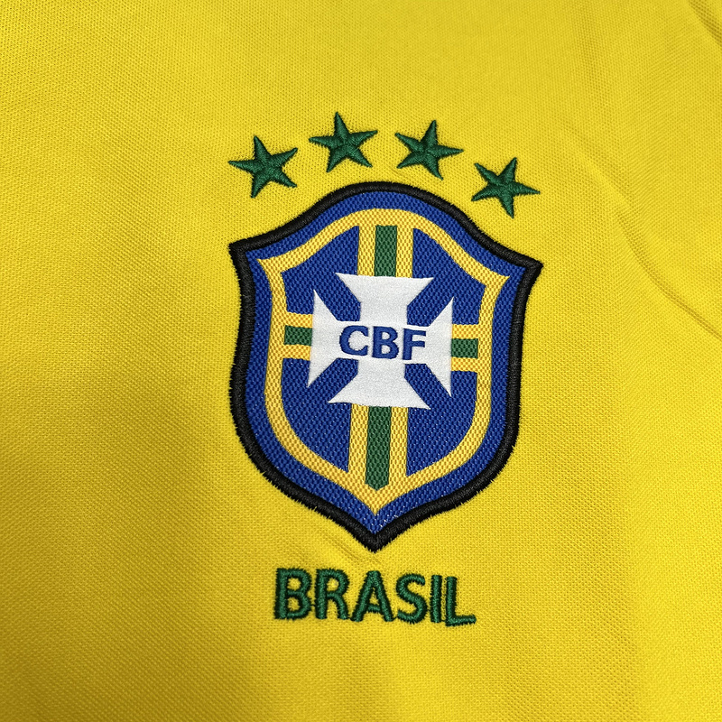 BRAZIL 1998 HOME JERSEY - STADIUM VERSION  3