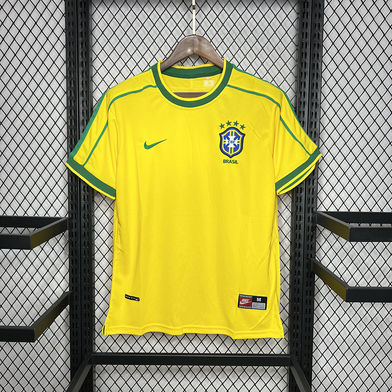 BRAZIL 1998 HOME JERSEY - STADIUM VERSION  5